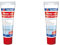 Baufan Réparation des Joints de Carrelage - Blanc I Coulis Étanche pour Carreaux Muraux Cuisine & Salle de Bain I Durcit Sans Fissure I Intérieur (Lot de 2)