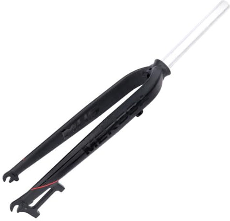 BSFHQS Fourche Rigide Universelle VTT 26 27,5 29pouces Fourche Dure De Vélo De Frein À Disque 9 * 100mm QR 1-1/8 Tube Droit Fourche Avant en Alliage D'aluminium