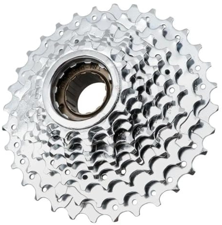 DONGLING Fahrrad Zahnkranz 1 STÜCKE Fahrrad Freilauf 6 7 8 9 10 Geschwindigkeit 11t-36t Mountainbike hochfesten Stahl modifiziert Gewinde Schwungrad Fahrrad Ritzel(9speed)