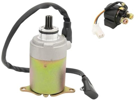 Motorrad Starter Motor Für GY6 4-Takt-Motor 150ccm 125ccm 50ccm 200ccm 250ccm Kompatibel Mit 4 Rädern Roller Moped ATV Go Kart 9 Zähne GY6 Starter Elektro Anlasser