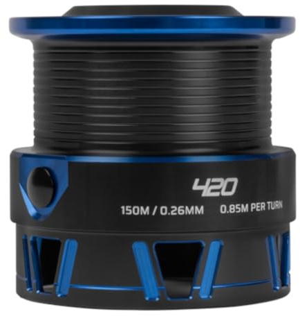 Preston Invictus 420 Spare Spool - Ersatzspule, Spule für Feederrolle, Spule zum Friedfischangeln, Angelrolle