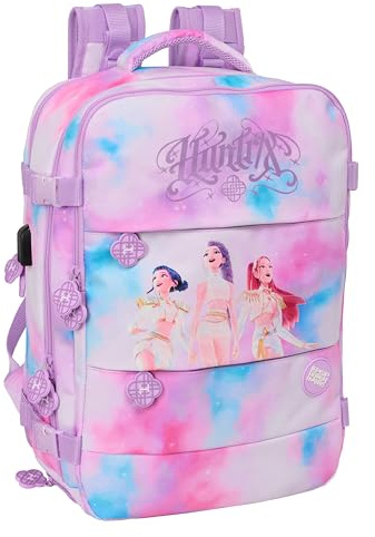 K-Pop Demon Hunters - ARTIST Rucksack für 15,6 Zoll (39,6 cm), ideal für Jugendliche verschiedener Altersgruppen, bequem und vielseitig, robust, 29 x 19 x 44 cm
