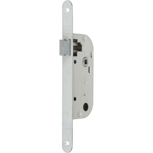 Bricard 2675 Serrure à encastrer axe 40 mm pour Porte de Salon, Cuisine, sans Clé, Electrozingué