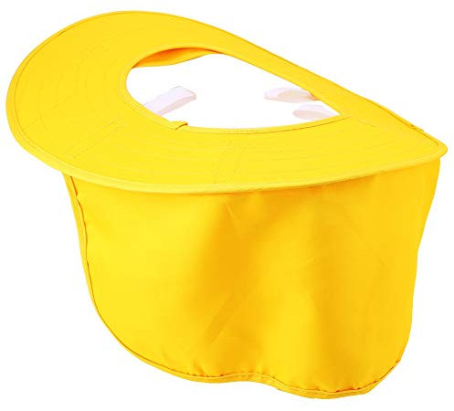 Sonew Sonnenhut für Sicherheitshelm, Reflektierende Streifen Nackenschutz Schutzhelm Gesicht Hals Schild Abdeckung Sonnenschutz Helm Hut Reflektierende