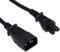 Pro Elec PE01107 Netzkabel IEC C5 auf IEC C14, 1 m
