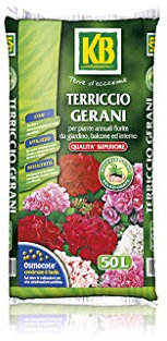 KB Terriccio per Gerani e Piante Fiorite 20L