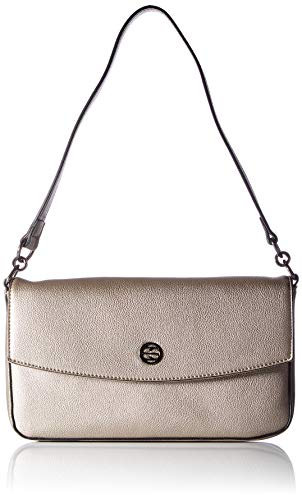 Esprit Accessoires Damen 110EA1O318 Umhängetasche, 015/GUNMETAL, 1SIZE