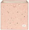 3 Sprouts - Faltbox – Stoffbox für Kallax Regal, Aufbewahrungsbox für Kinderzimmer, 33x33x33 cm - Terrazzo Ton