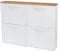 HORST Deckplatte für Trones Schrank - Elegante Massivholzplatte für I K E A Kommode - Perfekte Passform - FSC-Zertifiziert - Eiche geölt, 102,6 x 15,9 cm
