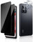Funrae Privacidad Protector de Pantalla para Xiaomi Redmi Note 12 4G + Protector de Lente de Cámara [2+2 Piezas], 9H Dureza, Anti-Arañazos,Anti Spy Cristal Vidrio Templado Privacy Screen Protector