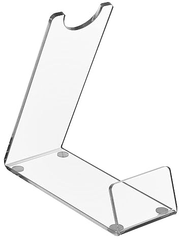 Desktop Lightsaber Stand with Anti Slip Pad Acrylic Holder Plate Lightsaber Display Rack Showcase Record Storage Holder Desktop Lightsaber Holder Stand Acrylic Lightsaber Stand Anti Slip