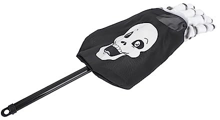 Amosfun 1pezzi Sacchetto Di Halloween Borsa Porta Dolci Creativa Leggera Per Feste Decorazione Con Elementi Classici Di Halloween Per Snack e Dolci Design Portatile Per Uso Feste e