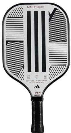 Adidas 2024 Match Light (Blanco) Pala de Pickleball (PB5GB1)