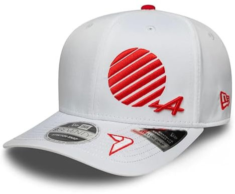 Alpine F1 Team Offizielle Kollektion 2025 Jack Doohan Drivers Japan Suzuka Special Edition Baseball Cap Weiß Rot Verstellbar, weiß, Einheitsgröße