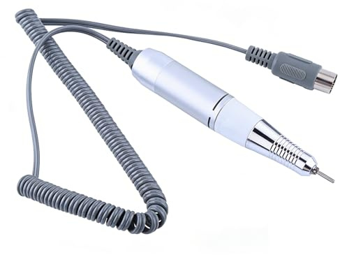 Manipolo per Trapano per Unghie, 12V Manico per Trapano per Unghie, Manico per Lucidatrice per Unghie Maniglia del Trapano del Chiodo, Lima Elettrica per Trapano per Manicure, Unghie Lucidate
