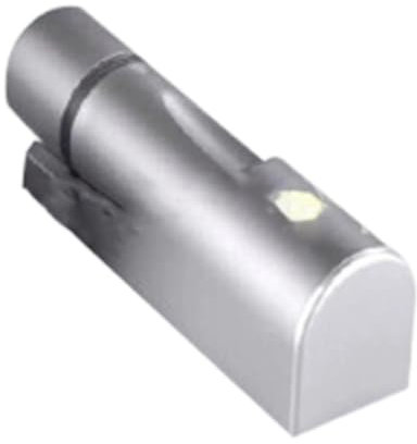 Qianly Portable Flashlight with Wall Mount for Power Outages and Camping, Silver