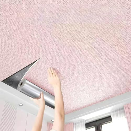 Cammeciso Dekorative Deckenfliesen,Selbstklebende Deckenplatten,Deckenverkleidung Feuchtraum,Dekoren Deckenpaneele,Leichtgewichtig,FüR Die Wand Decke TüR Vom Studio BüRo
