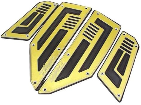 pour TMax 530 2012-2016 Moto Avant Arrière Moto Marchepied Marchepieds Repose-Pieds Plaque Repose-Pieds Pédale Repose-Pieds Pédales
