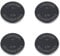Girafus 4X LIR2032 Akku Aufladbar LIR 2032 Knopfzelle 3.7V 70mAh CR2032 Akku Wiederaufladbar Knopfzellen Batterie für logitech k750 Schlüsselbatterie Fernbedienung Autoschlüssel ersetzt CR 2032