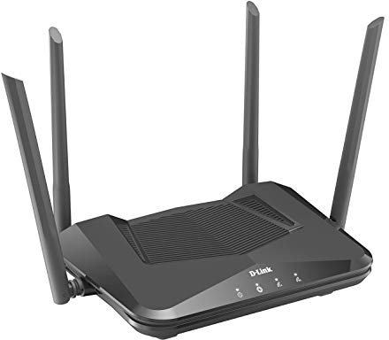 D-Link DIR-X1560 Routeur Wi-FI 6 EXO AX1500 Ports Ethernet Gigabit, MU-MIMO, Pilotage de Bande, 1024 QAM, OFDMA, WPA3, pare-feu, Speedtest. Compatible Alexa/Google Assistant