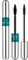 4D Mascara Wimperntusche 2 in 1 Lash Extension Mascara Natürliche wasserfeste Mascara Doppelseitiger Mascara Eyeliner wasserfester 2 in 1 Mascara Eyeliner zur Wimpernverdichtung und -verlängerung