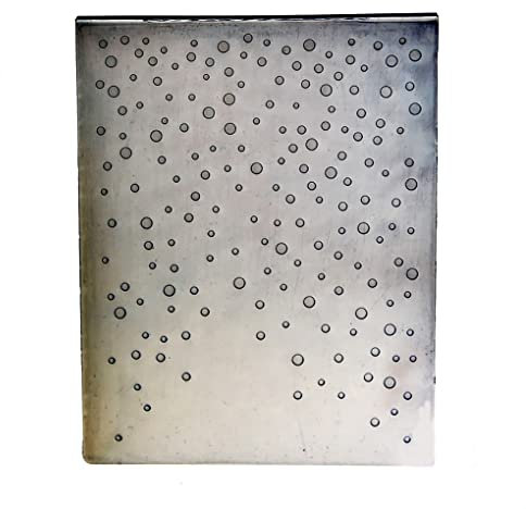 DDOUJOY Merry Christmas Schneefall Dots Schneeflocke Kunststoff Prägeschablonen für Karten, Scrapbooking und andere Papierbastelarbeiten 2101004