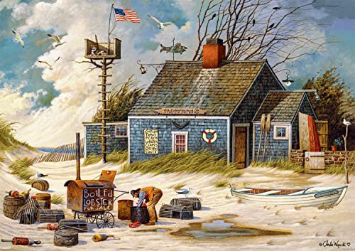 Buffalo Games - Charles Wysocki (Square) - Peddler's Hope Chest - 300 Large Piece Jigsaw Puzzle