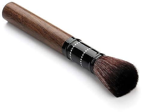 APOMOONS Cepillo para Molinillo de Café - Herramienta de Limpieza de Espresso Con Mango de Ébano para Barista y Cocina Casera