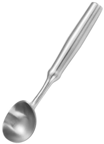 Eisportionierer, 21cm Antihaft-Frostschutzmittel Eislöffel Einteiliger Hochwertiger Edelstahl Eiskugelportionierer für Gelato,Keksteig,Sorbet,Mandeln Spülmaschinengeeignet