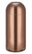 AMYSTY Poubelle Extérieur Poubelle pour Hôtel Poubelle À Dôme Ouverte en Métal pour Hôtel, Centre Commercial, Café, Poubelles Extérieures 48 L Poubelle Commercial Poubelle pour Hall(Rose Gold)