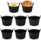 Kixolo 8 pcs Molde Silicona freidora de Aire, Molde para Tarta de Huevo, Molde para Pastel de Horno, Molde para Muffins, Accesorios para Air Fryer