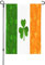 Garten Fahnen Garten Outdoor Stand Sonnenblume Ostern Dekor Frühling Sommer Briefkasten Schutz für Ihre Terrasse, Rasen und Garten Irish Flagge 32 cm x 45 cm