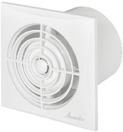 Very Quiet and Powerful Bathroom Extractor Fan 125mm / 5 with Motion Sensor Timer Ball Bearing Silent Low Energy Ventilator WZ125R