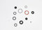 AB-180 Airbrush-Ersatz-O-Ring/O-Ring-Set
