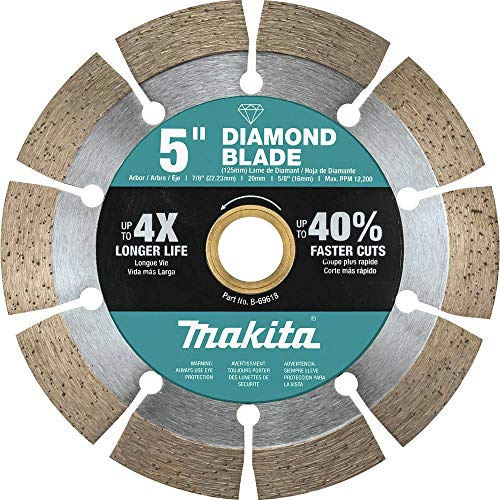 Makita B-69618 5 Diamond Blade, Segmented, General Purpose