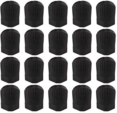 20pièces Chapeau De Chef Jetable Anti-fouling Lot De Toques Pour Cuisiniers Confortables Et Pratiques Pour Cuisine Et Événements