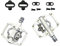 KCNC KPED09 Lightweight MTB Clipless Platform Pedals, Silver, KPED09-CR-S, SK2120