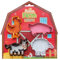 Decora 0255040 Set 4 Tagliapasta Animali Della Fattoria, In Plastica, Il Kit Ideale per Creare Decorazioni in Pasta di Zucchero o di Gomma, Made in Italy, Design originale. Confezione da 4 pezzi.