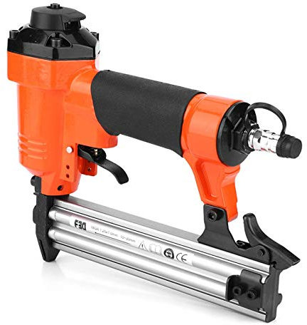 Cloueuse pneumatique portable EVTSCAN de calibre 18, avec 0,4 à 1,2, jusqu'à 100 clous de serrage, pour les travaux de finition, les moulures de couronnes, les plinthes, l'installation d'armoires