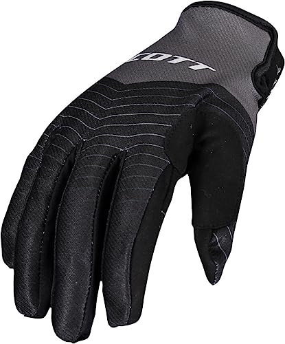 SCOTT 350 Dirt Evo MX Motocross/DH Fahrrad Handschuhe schwarz/grau 2022: Größe: L (10)