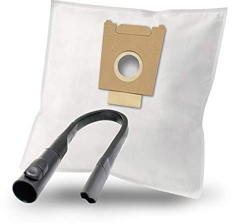 MisterVac | 10 Staubsaugerbeutel + Flexdüse kompatibel mit Siemens Type VBBS607V00 FD9605