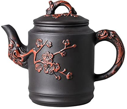Teekanne, Teekessel, 550 ml, China Yixing, lila Sandtopf, Edelstahl-Filter-Teekanne, große Kapazität, Blumentee, Einzeltopf, Haushalts-Teekocher, Teekessel/Teekannen/Teekanne Present
