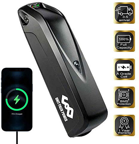 UPP 36V 20Ah Batterie de vélo électrique pour 250W 500Watts Moteur Avant Moteur arrière Hub Moto Batterie pour kit de Roues ebike Batterie