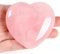 GUJOXILA 60mm Rose Quartz Crystal Large Heart Love Healing Crystals Gifts for Women Heart Gemstones Pink Ornaments Polished Nature Reiki Balancing Meditation Spiritual Stones