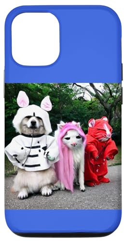Hülle für iPhone 15 Niedliche Tiere Cosplay