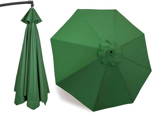 Telo Di Ricambio Sostituisci Il Vecchio Baldacchino Dell'ombrello, 4 Specifiche (2.7M/6 Stecche, 3.0M/6 Stecche, 2.7M/8 Stecche, 3.0M/8 Stecche), Parte Superior Ombrellone In Tessuto Di Ricambio