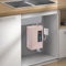 KEESUNG 4KW Mini Elektrische Durchlauferhitzer, 220V Kleindurchlauferhitzer Elektronisch Warmwasserbereiter mit Digitaler Bildschirm Elektro Warmwasser Dusche Tankless Wasserboiler (Champagner-Gold)