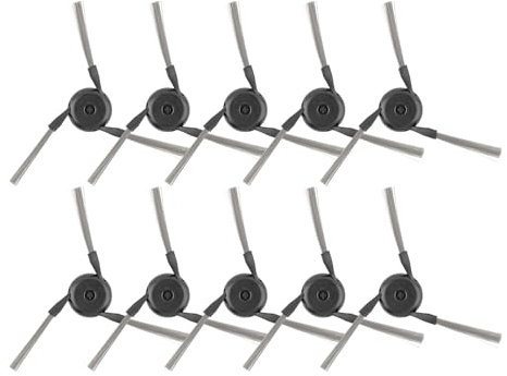 (10 Piezas) X50 Ultra Cepillo Lateral Pieza De Repuesto Para Dreame X40 Ultra X50 Ultra L40 Ultra Mova P50 Ultra P50 Pro Ultra P10 Pro Ultra Robot Aspirador, Accesorios De Cepillos De Esquina