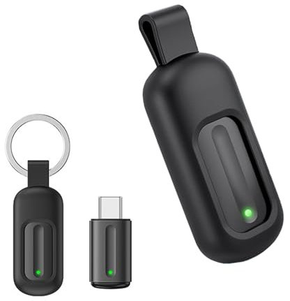 Adaptateur de télécommande Infrarouge Universel pour Mini Smartphone, climatiseur TV DVD Set Top Box Adaptateur de Contrôleur d'émetteur Infrarouge Universel Intelligent de Type C (Noir)