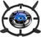 Pan Support for Gas Hob, Cast Iron Wok Ring 17cm, Non-Slip Stove Rack for Wok, Pan, Moka Pot, Universal Cooktop Stand for UK Kitchens
